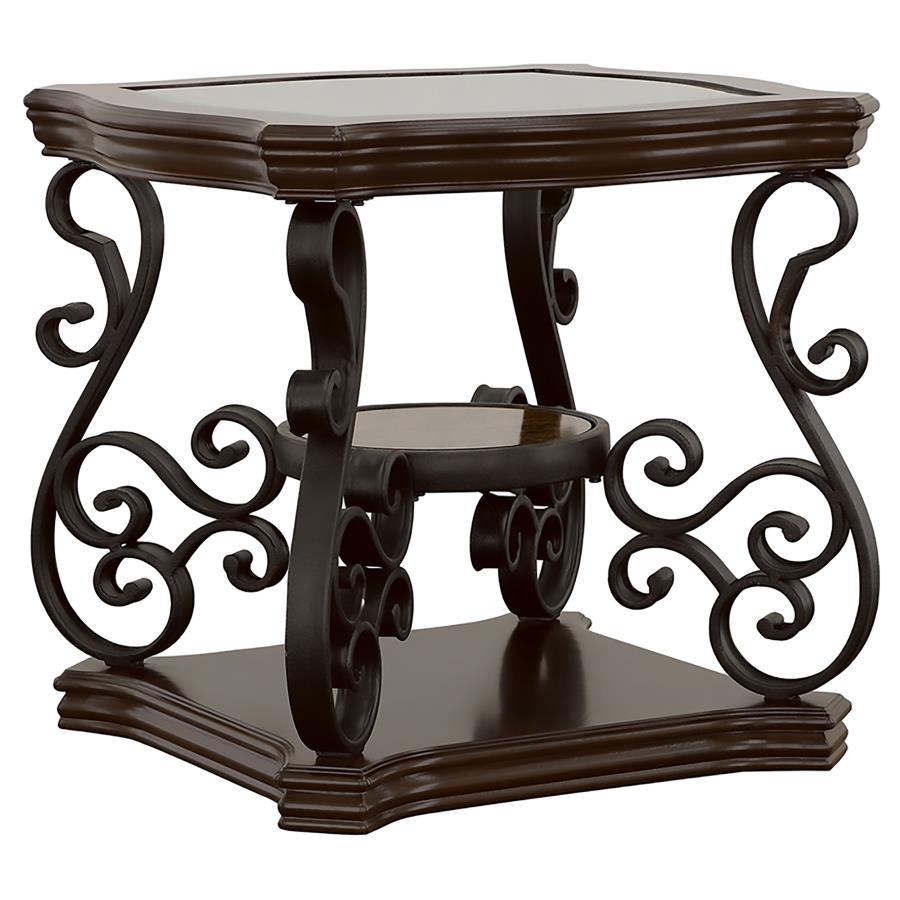 Laney - Glass Top Coffee And End Table Set - Urban Living Furniture (Los Angeles, CA)