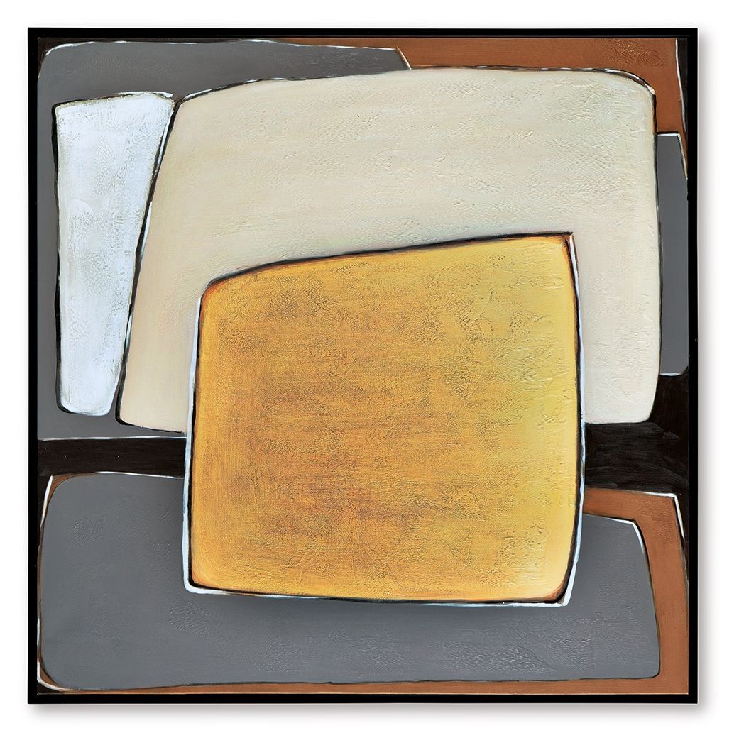 Actman - Cream / Brown / Gray - Wall Art - Urban Living Furniture (Los Angeles, CA)