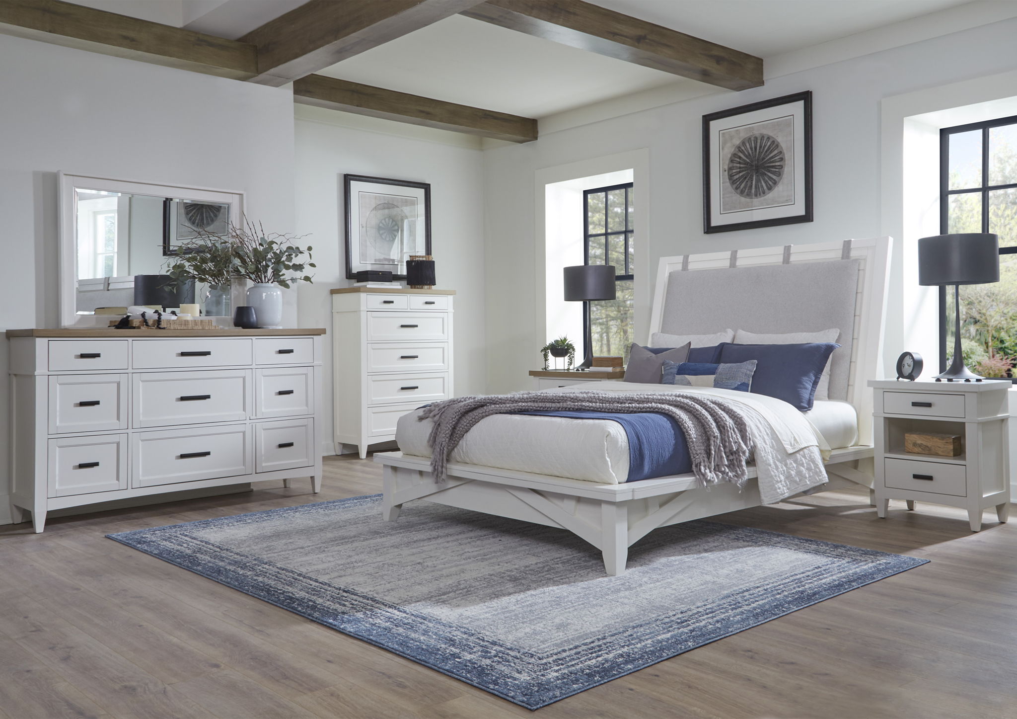Americana Modern Bedroom - Platform Bed - Urban Living Furniture (Los Angeles, CA)