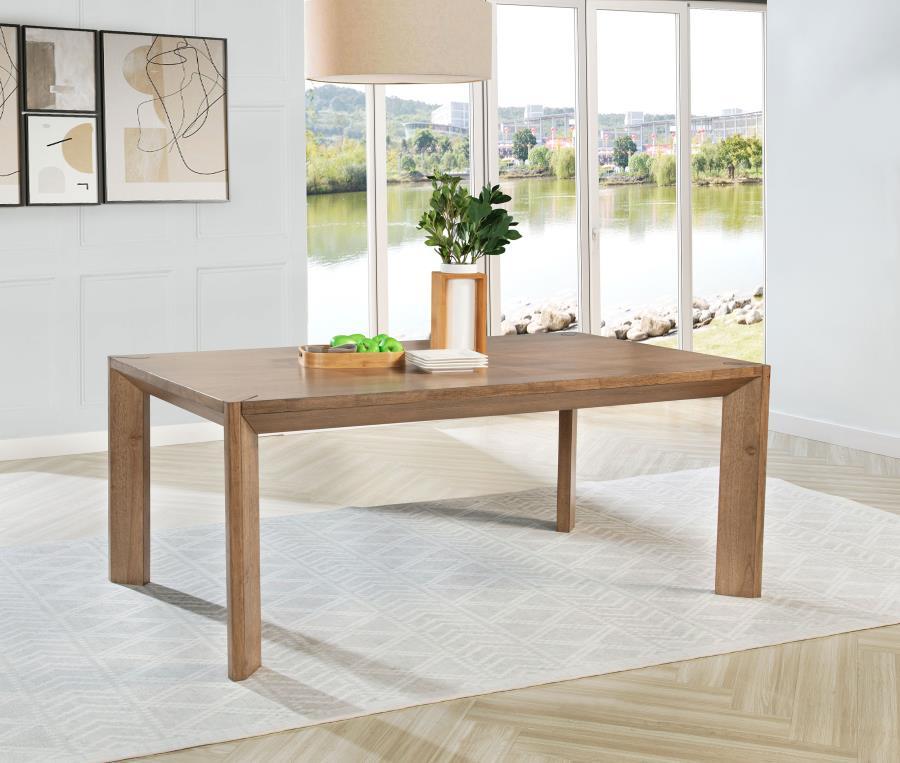 Bruner - Rectangular Wood Dining Table - Natural Brown - Urban Living Furniture (Los Angeles, CA)