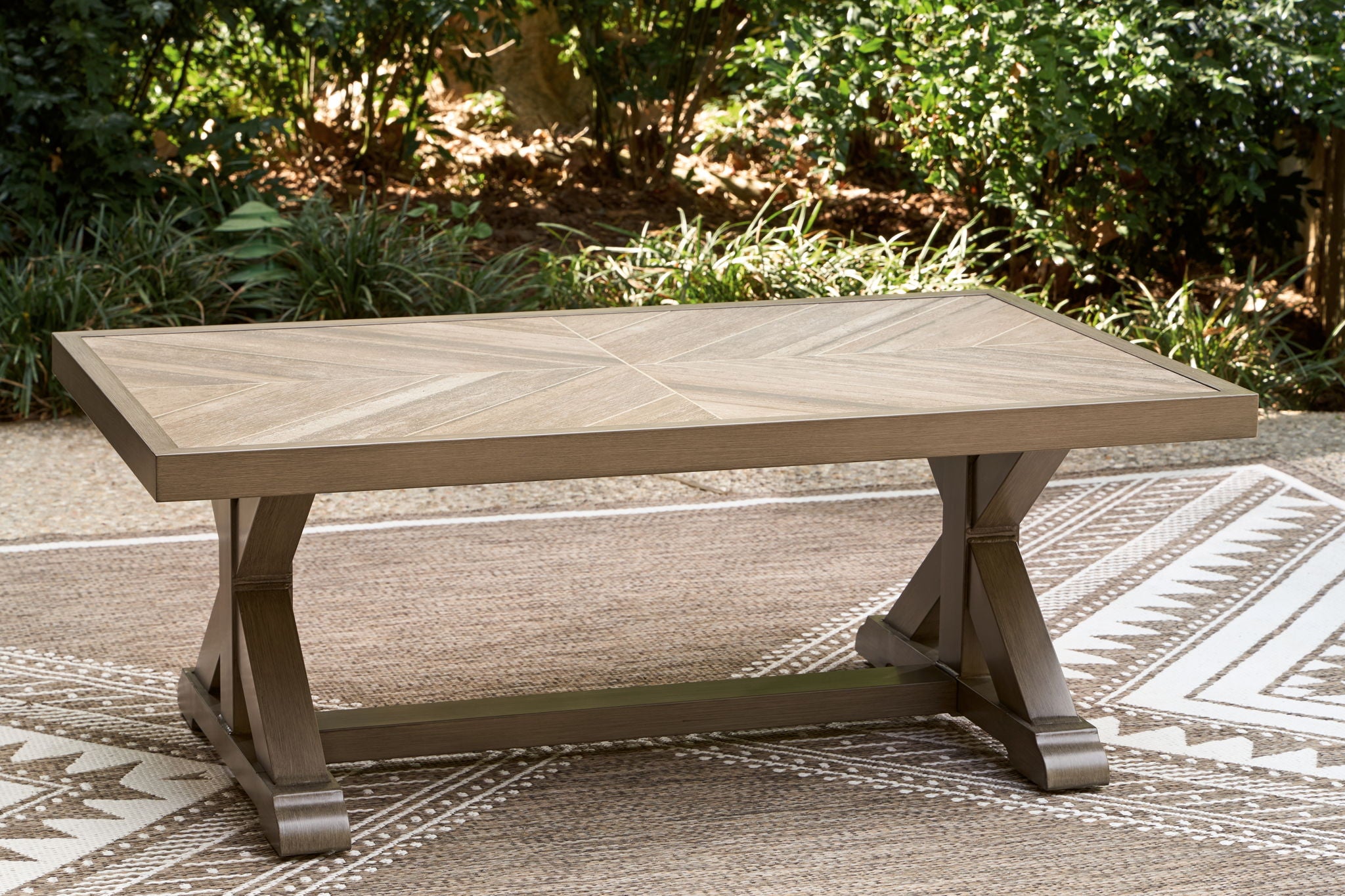Laguna Heights - Rectangular Cocktail Table - Beige - Urban Living Furniture (Los Angeles, CA)