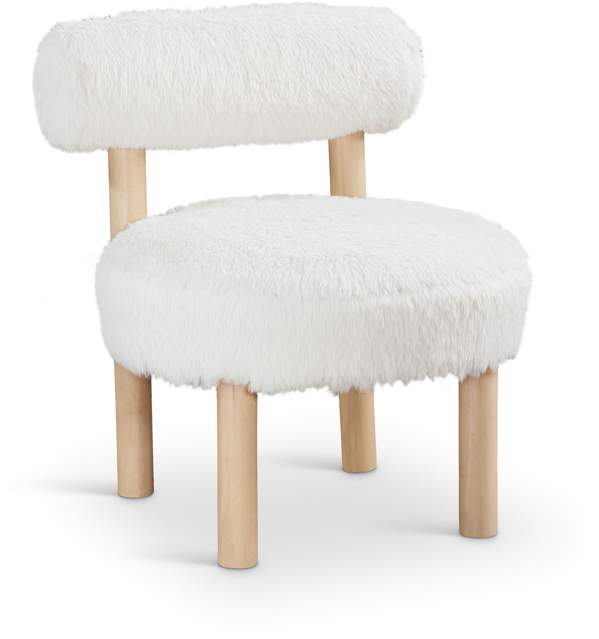 Ambre - Shearling Fabric Accent Chair - Urban Living Furniture (Los Angeles, CA)