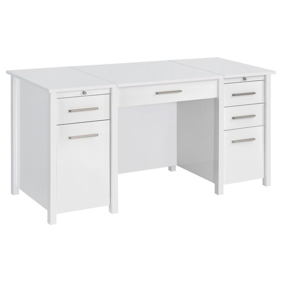 Dylan - 4-Drawer Lift Top Office Desk - Urban Living Furniture (Los Angeles, CA)