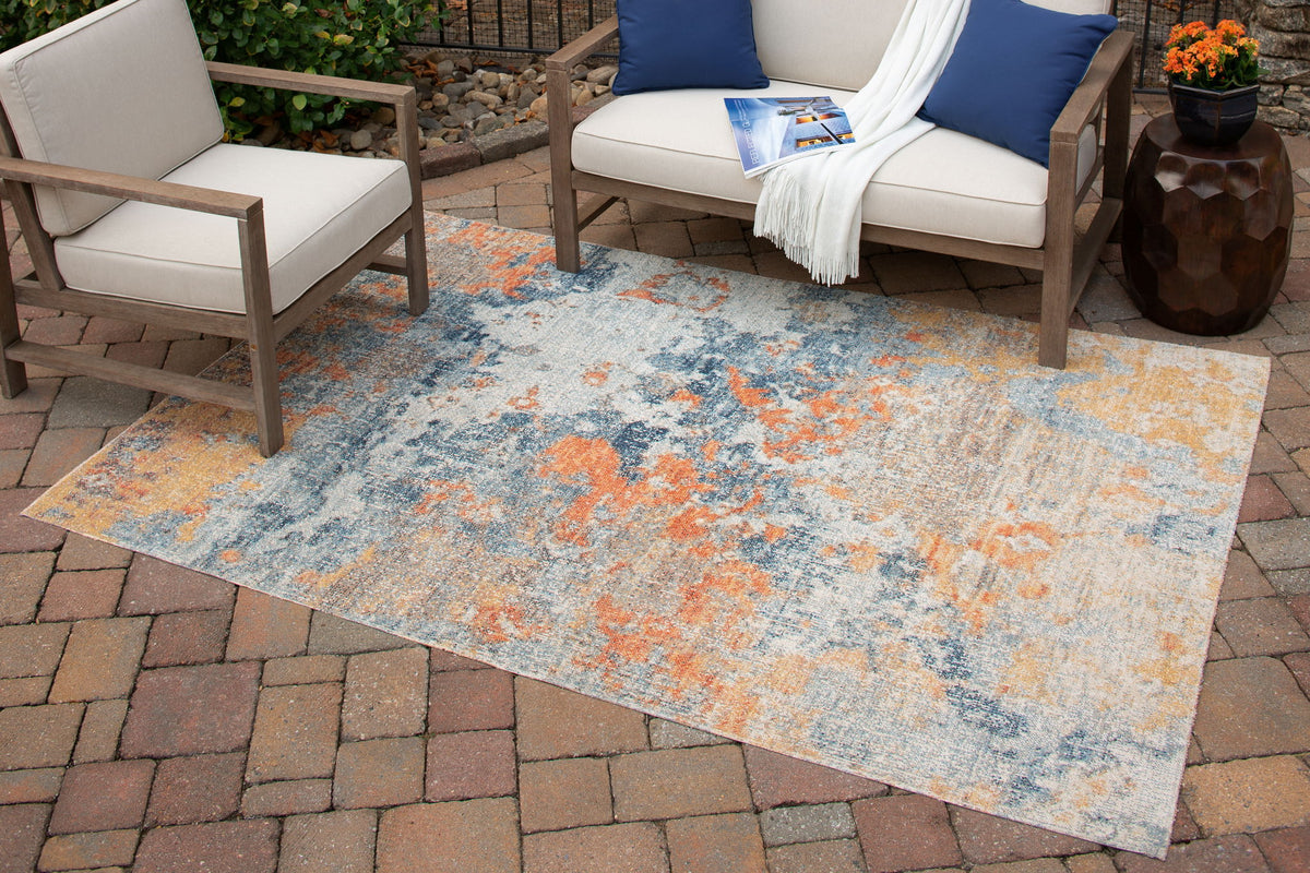Wraylen - 5' x 7' Rug - Greige - Urban Living Furniture (Los Angeles, CA)