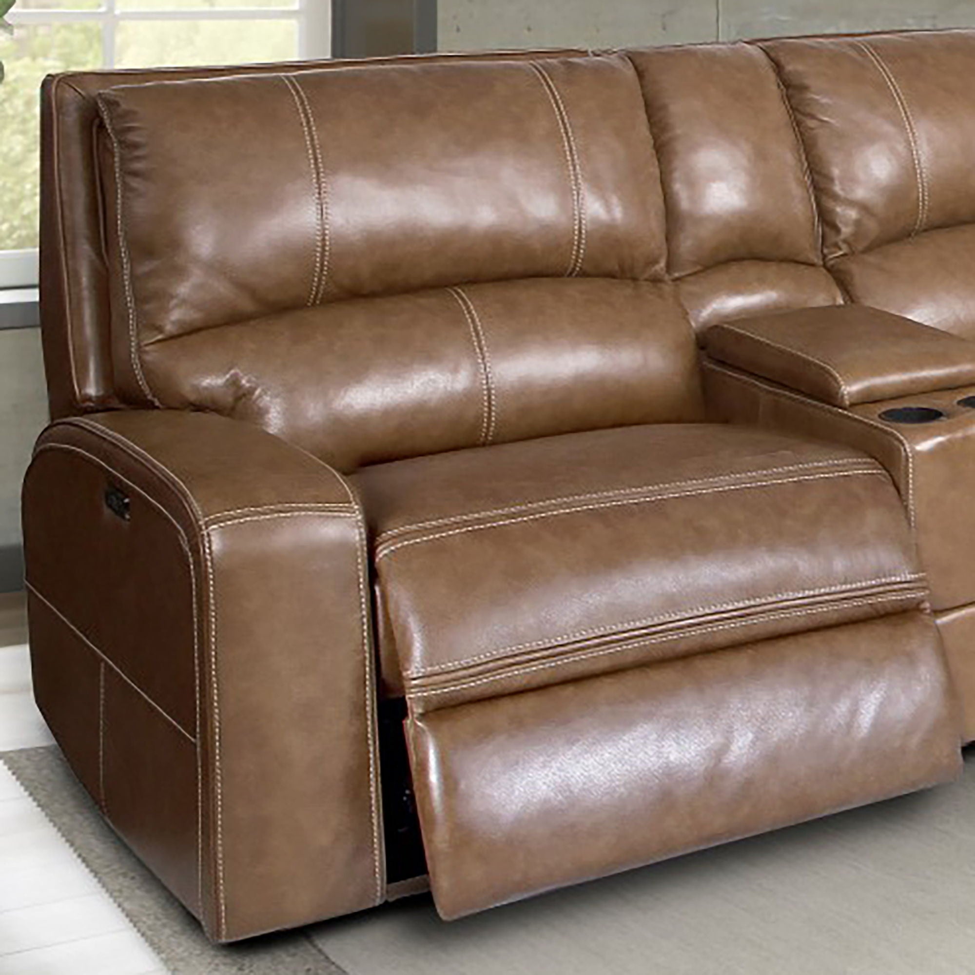 Swift - Power Left Arm Facing Recliner - Bourbon - Urban Living Furniture (Los Angeles, CA)