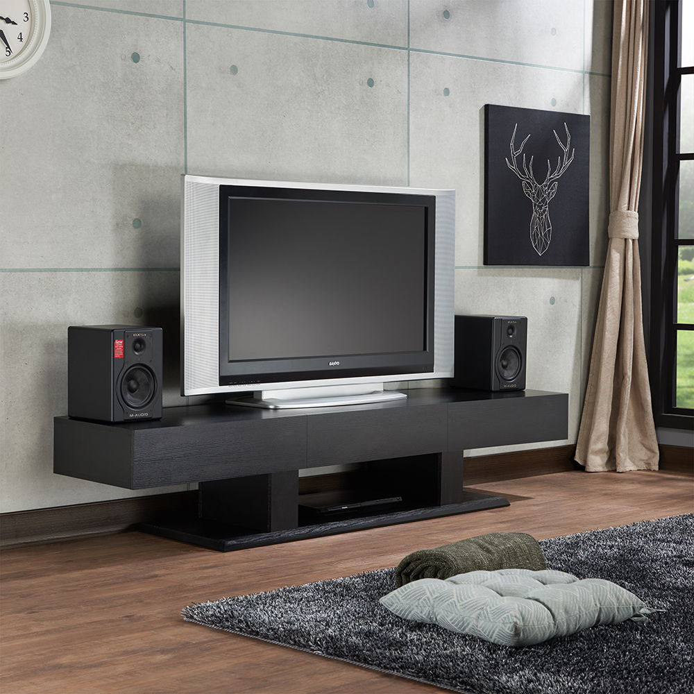 Follian - TV Stand - Black - Urban Living Furniture (Los Angeles, CA)