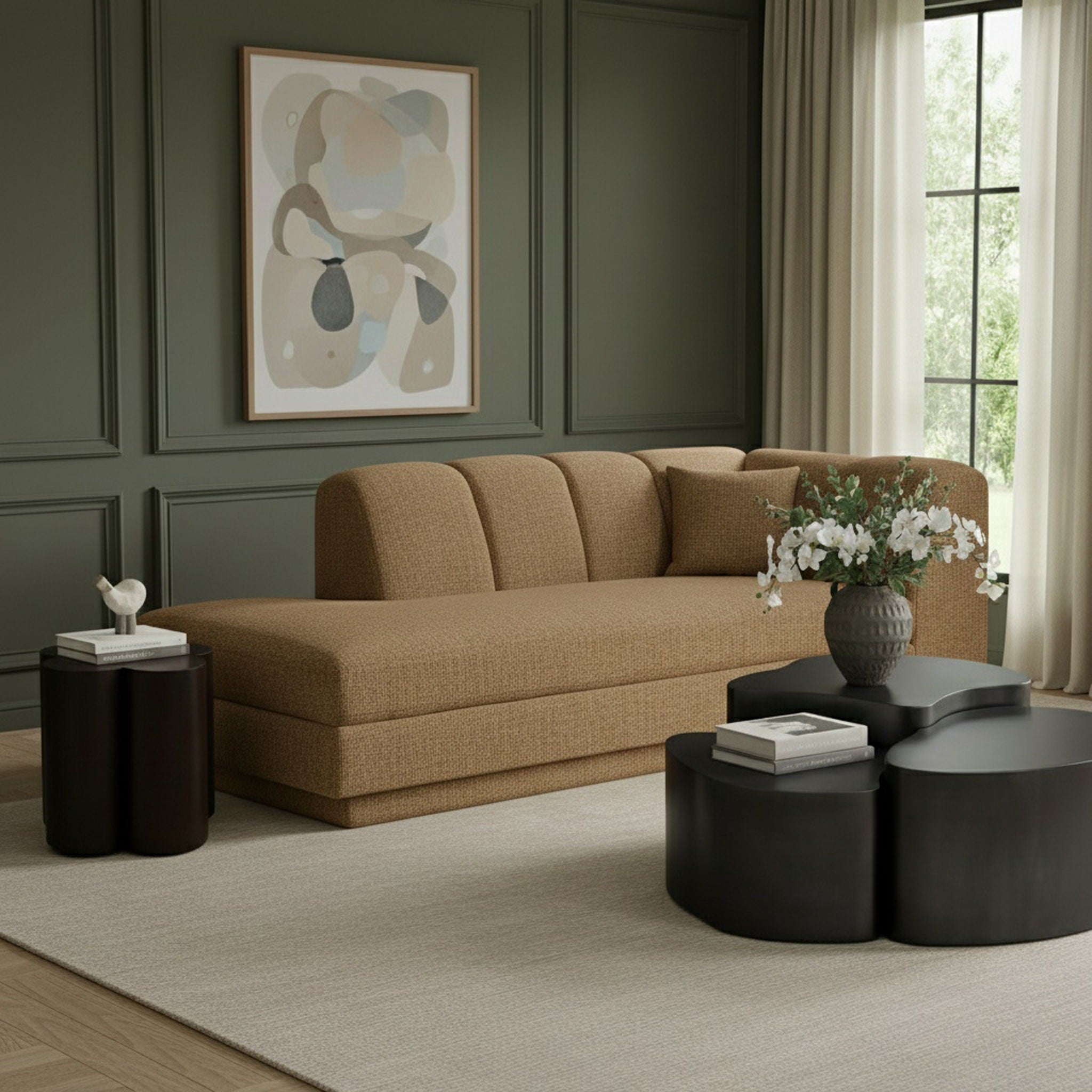 Modari - Fabric Upholstered Chaise - Urban Living Furniture (Los Angeles, CA)