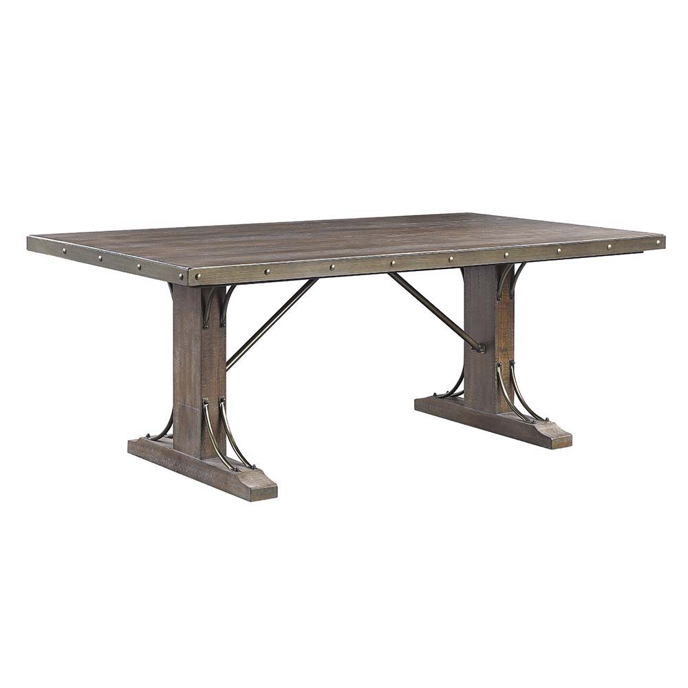 Raphaela - Dining Table - Weathered Cherry - Urban Living Furniture (Los Angeles, CA)