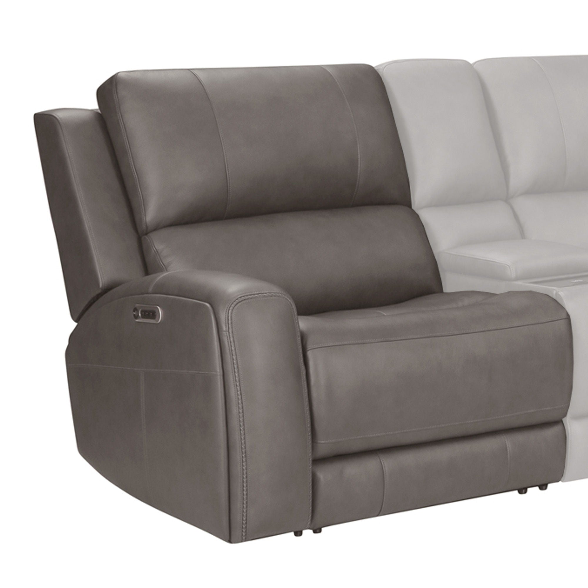 Belmont - Zero Gravity Power Laf Recliner P3 - Autumn Fog