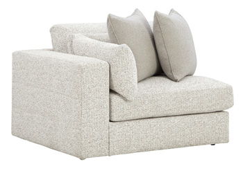Ashbourne Estate - LAF Corner Chair - Snowstone - Urban Living Furniture (Los Angeles, CA)