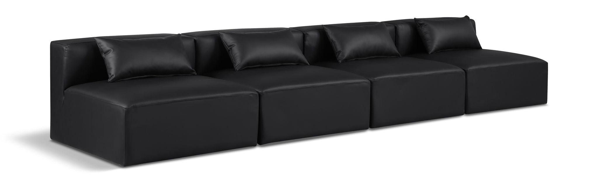 Cube - Modular 4 Seat Armless Sofa - Urban Living Furniture (Los Angeles, CA)