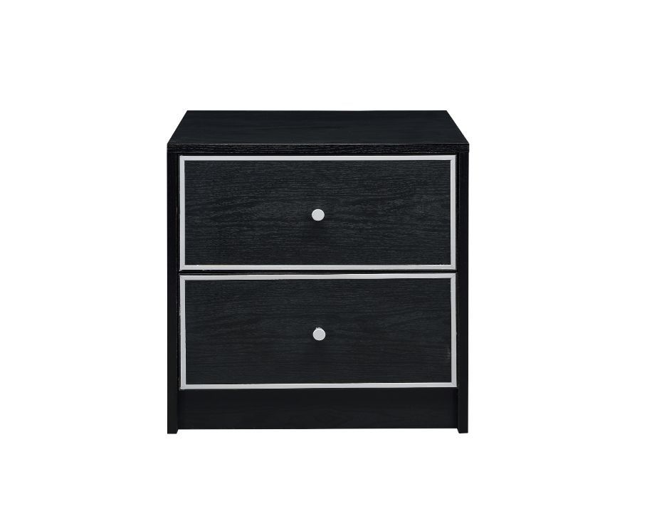 Jabir - Accent Table - Black & Silver - Urban Living Furniture (Los Angeles, CA)