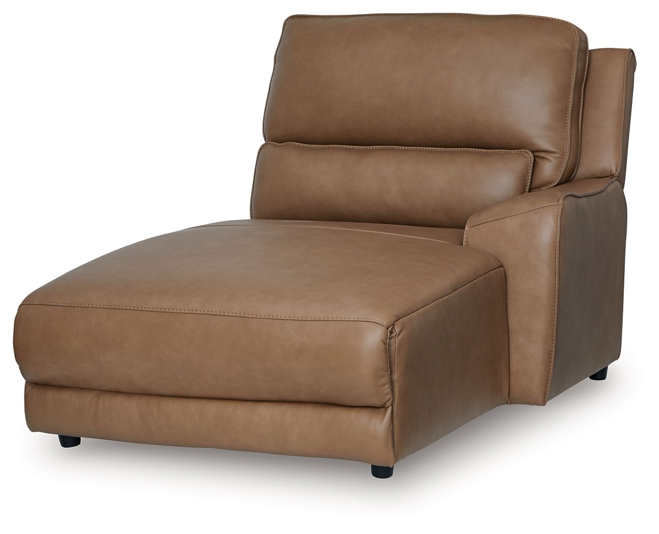 DeepWakes - RAF Press Back Power Chaise - Caramel - Urban Living Furniture (Los Angeles, CA)