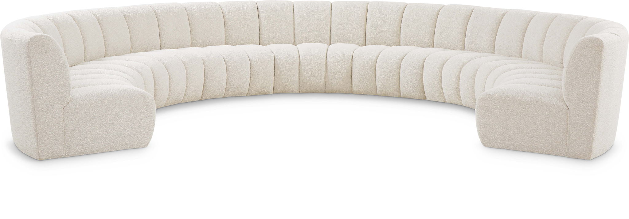 Infinity - 9 Piece Boucle Modular Sectional - Urban Living Furniture (Los Angeles, CA)