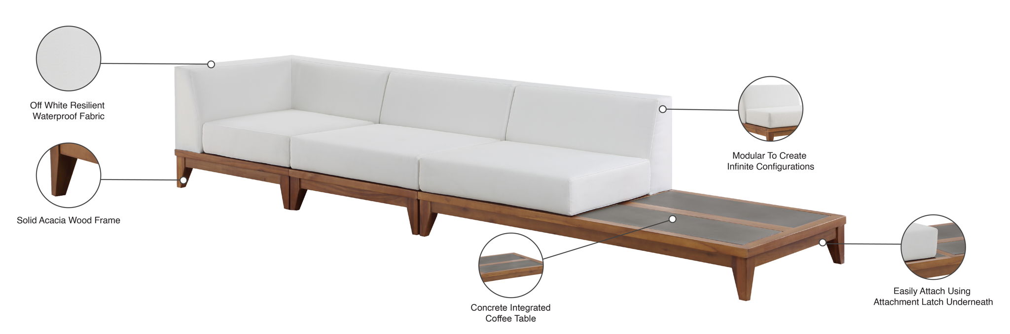 Rio - Modular Sectional - Urban Living Furniture (Los Angeles, CA)