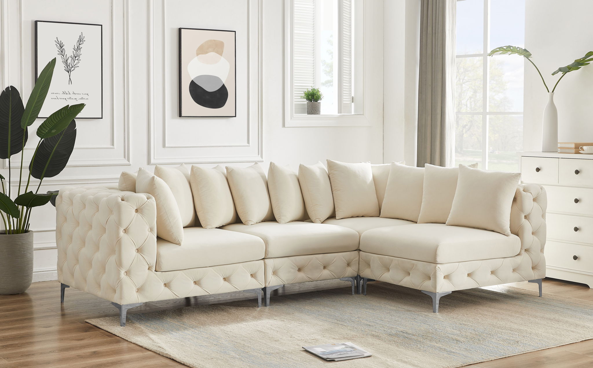Tremblay - 4 Piece Modular Sectional - Urban Living Furniture (Los Angeles, CA)