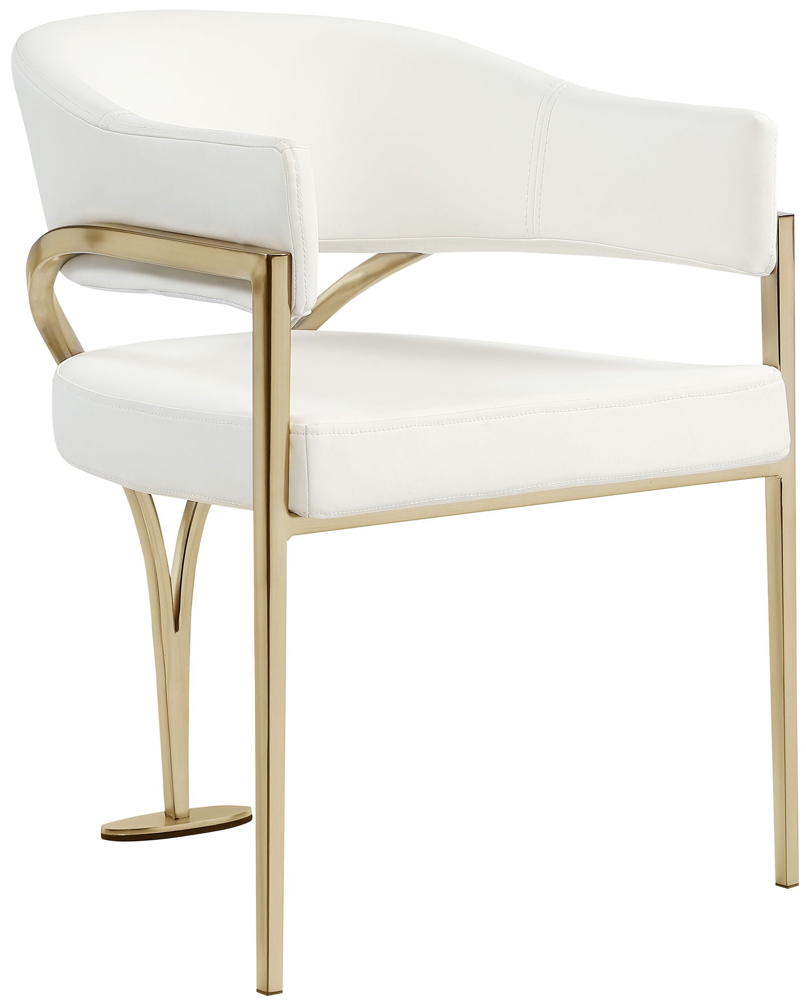 Madelyn - Dining Chair (Set of 2) - Brushed Brass - Urban Living Furniture (Los Angeles, CA)