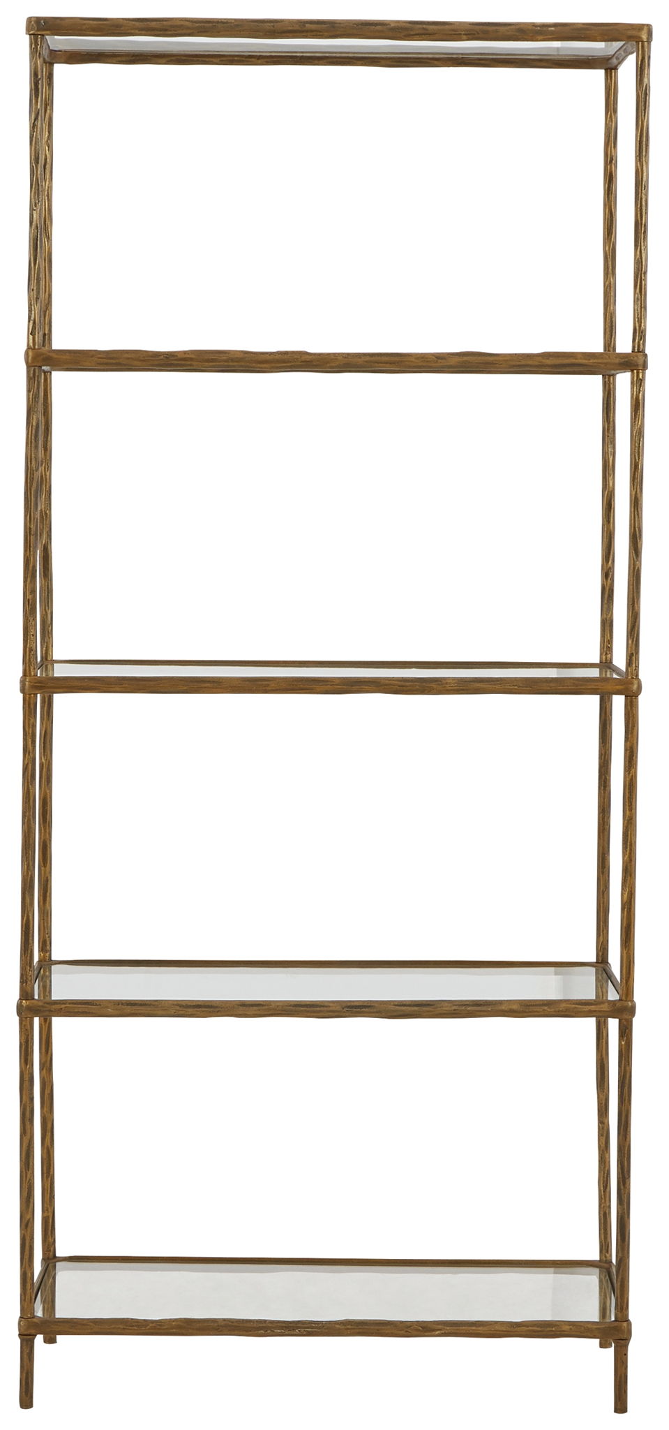 Ryandale - Bookcase - Antique Brass Finish - Urban Living Furniture (Los Angeles, CA)