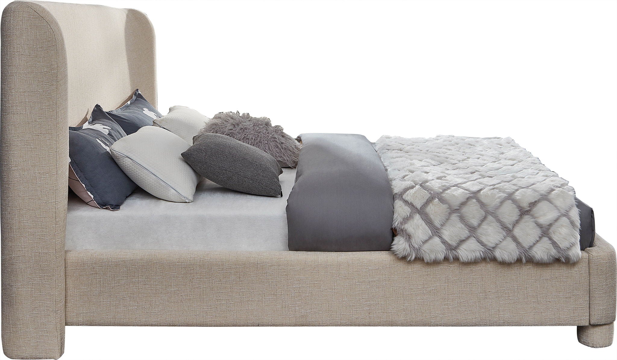 Penny - Polyester Fabric Bed - Urban Living Furniture (Los Angeles, CA)