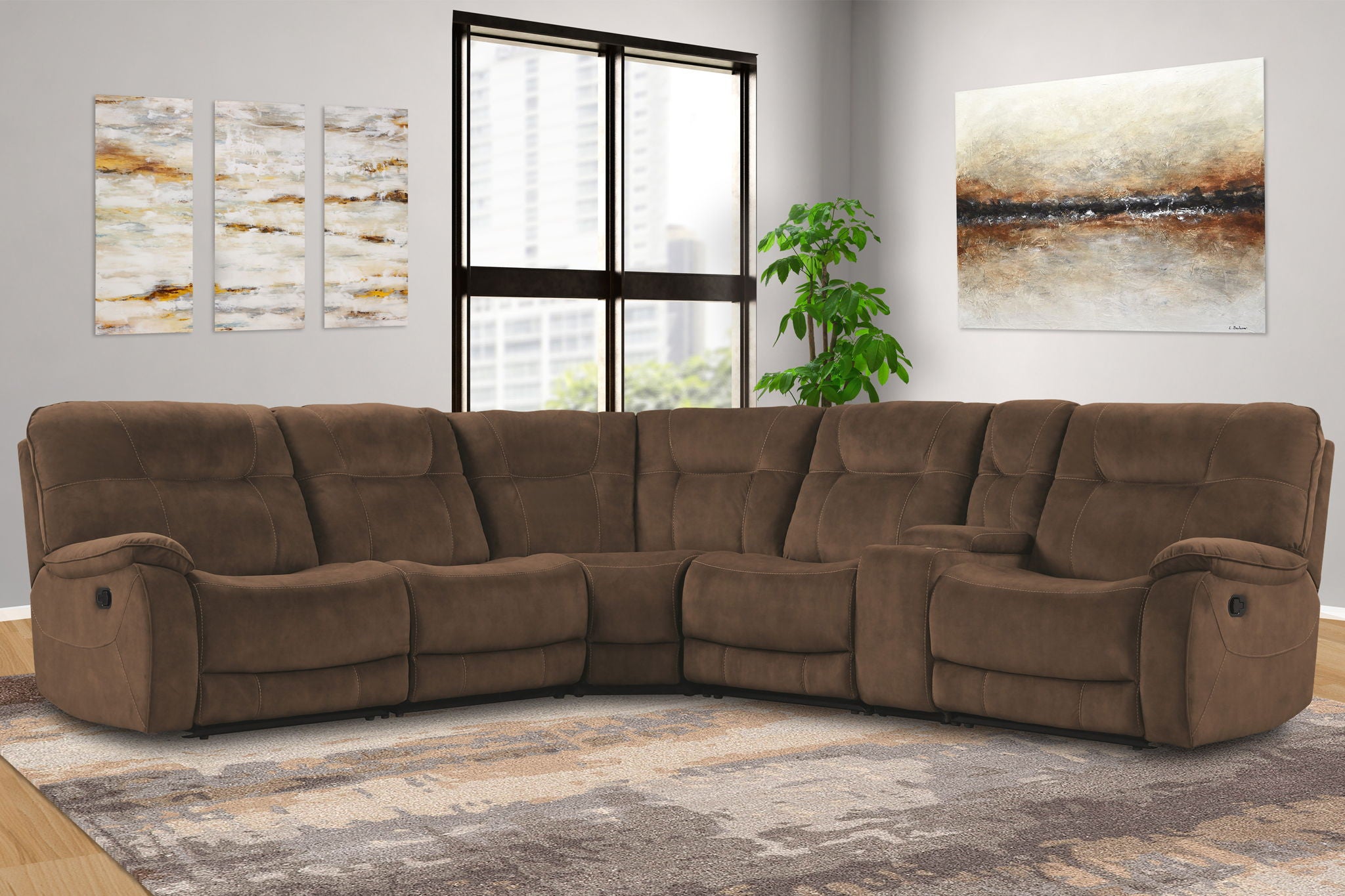 Cooper - Modular Manual Reclining Sectional - Urban Living Furniture (Los Angeles, CA)