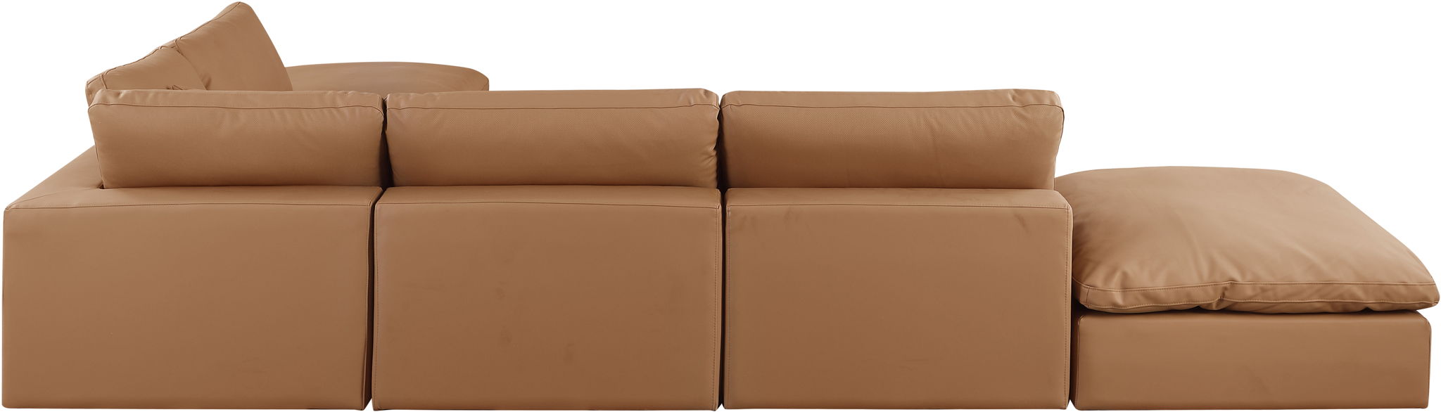 Comfy - 6 Piece Faux Leather Modular Sectional - Urban Living Furniture (Los Angeles, CA)