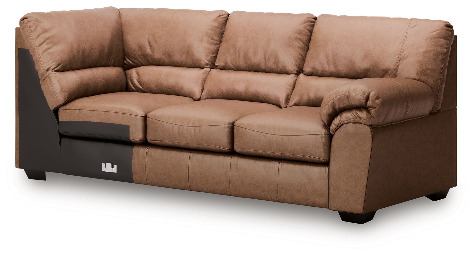 WillowBend - Caramel - RAF Sofa With Corner Wedge - Urban Living Furniture (Los Angeles, CA)