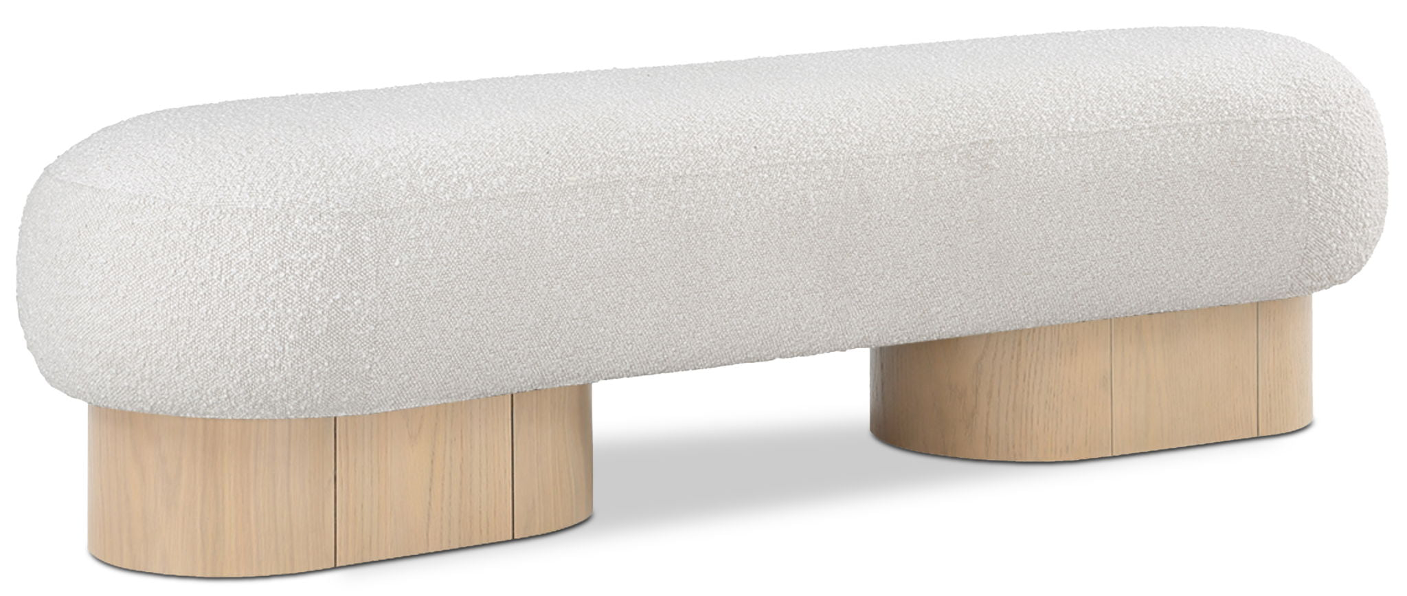 Robertson - Bench With Natural Base - Urban Living Furniture (Los Angeles, CA)