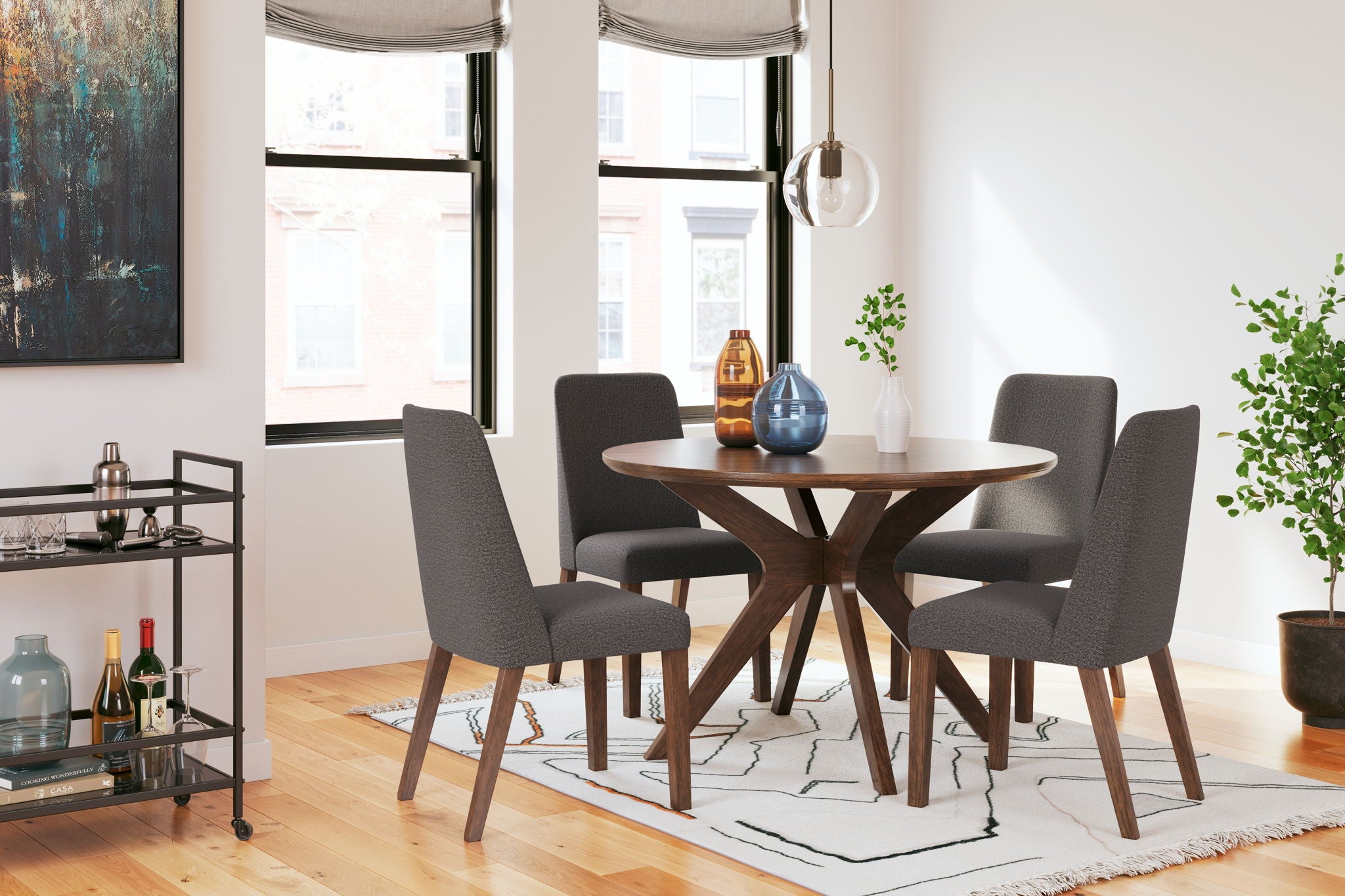 Lyncott - Dining Room Table Set - Urban Living Furniture (Los Angeles, CA)