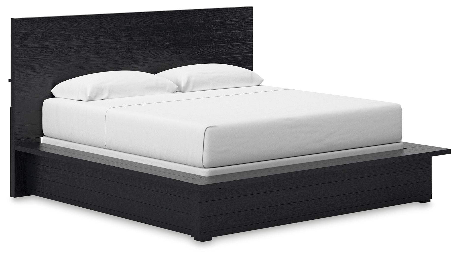 Londer - Black - King Panel Bed - Urban Living Furniture (Los Angeles, CA)