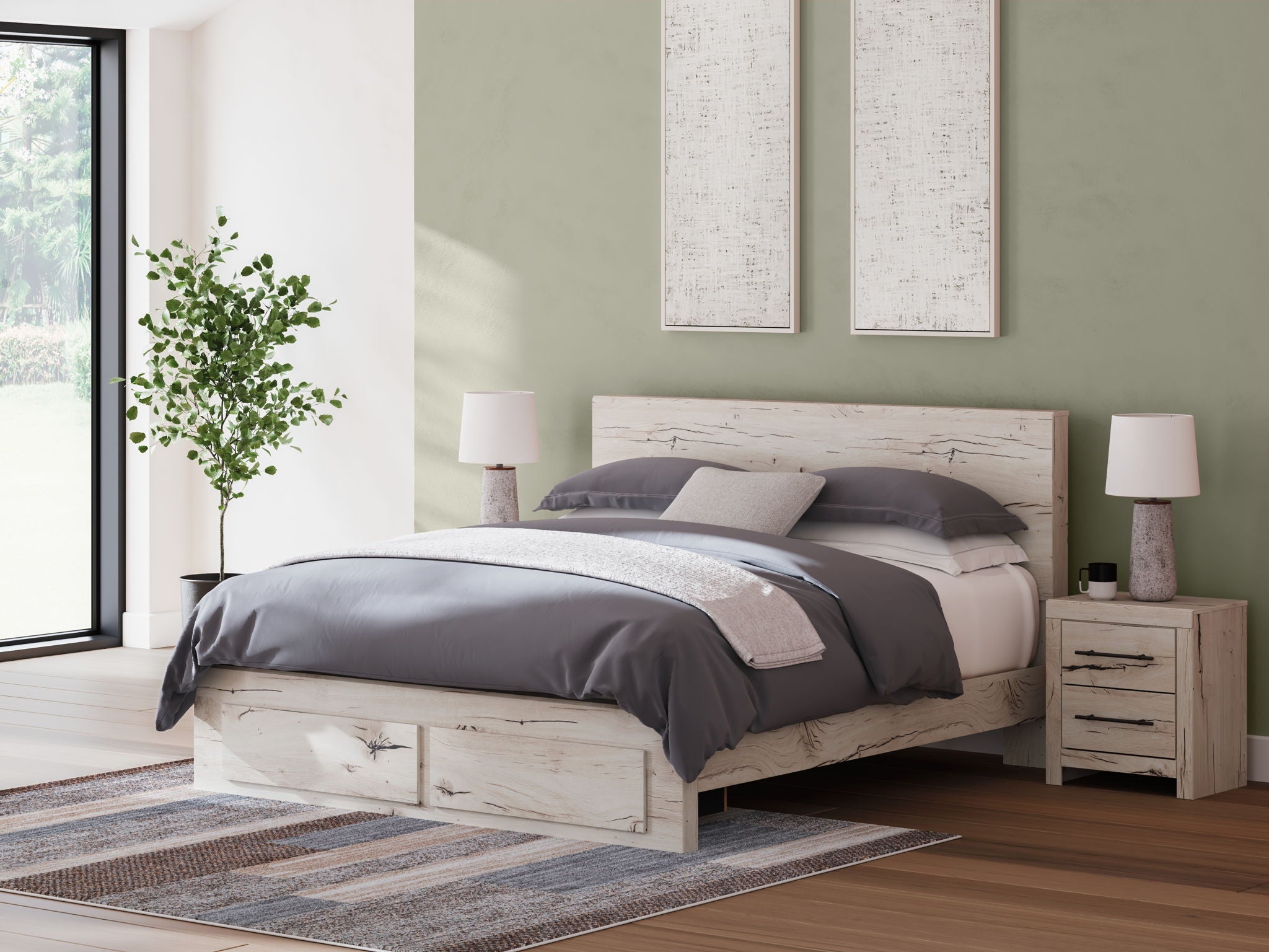 Lawroy - Panel Bed With Storage - Urban Living Furniture (Los Angeles, CA)
