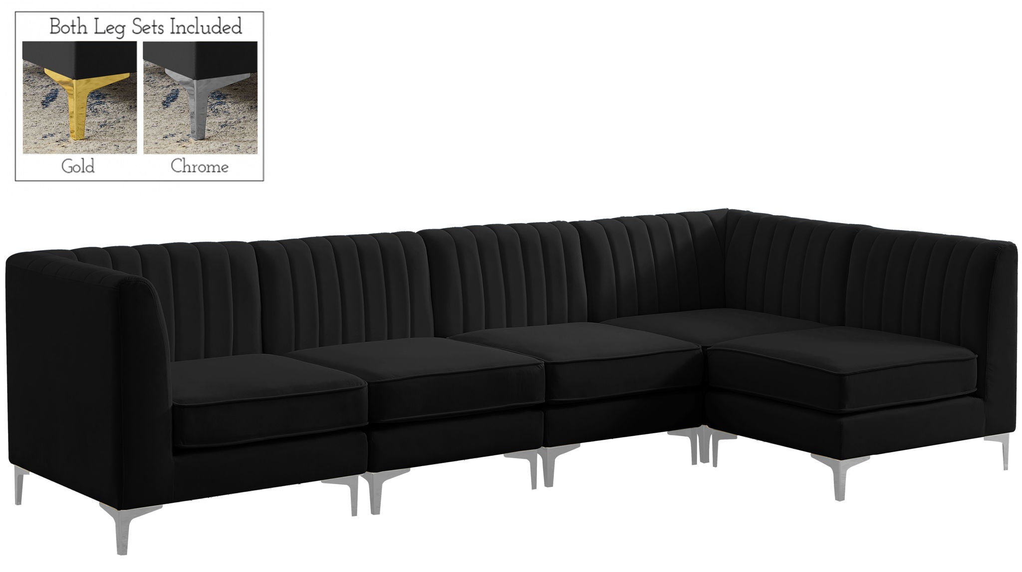 Alina - 5 Piece Modular Sectional - Urban Living Furniture (Los Angeles, CA)