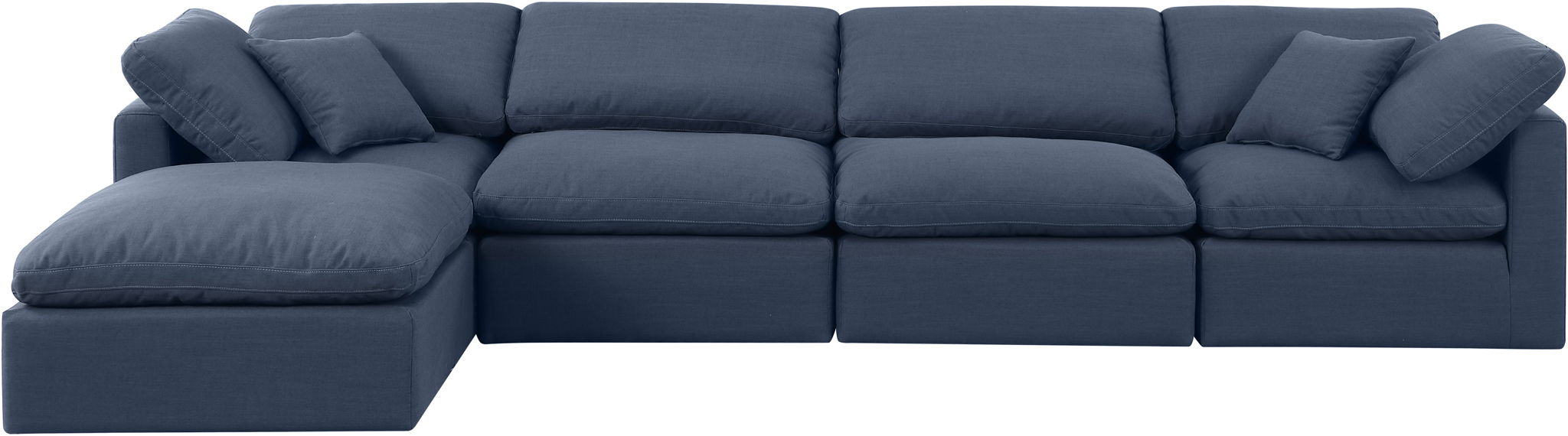 Indulge - Linen 5 Piece Modular Sectional With Chaise - Urban Living Furniture (Los Angeles, CA)