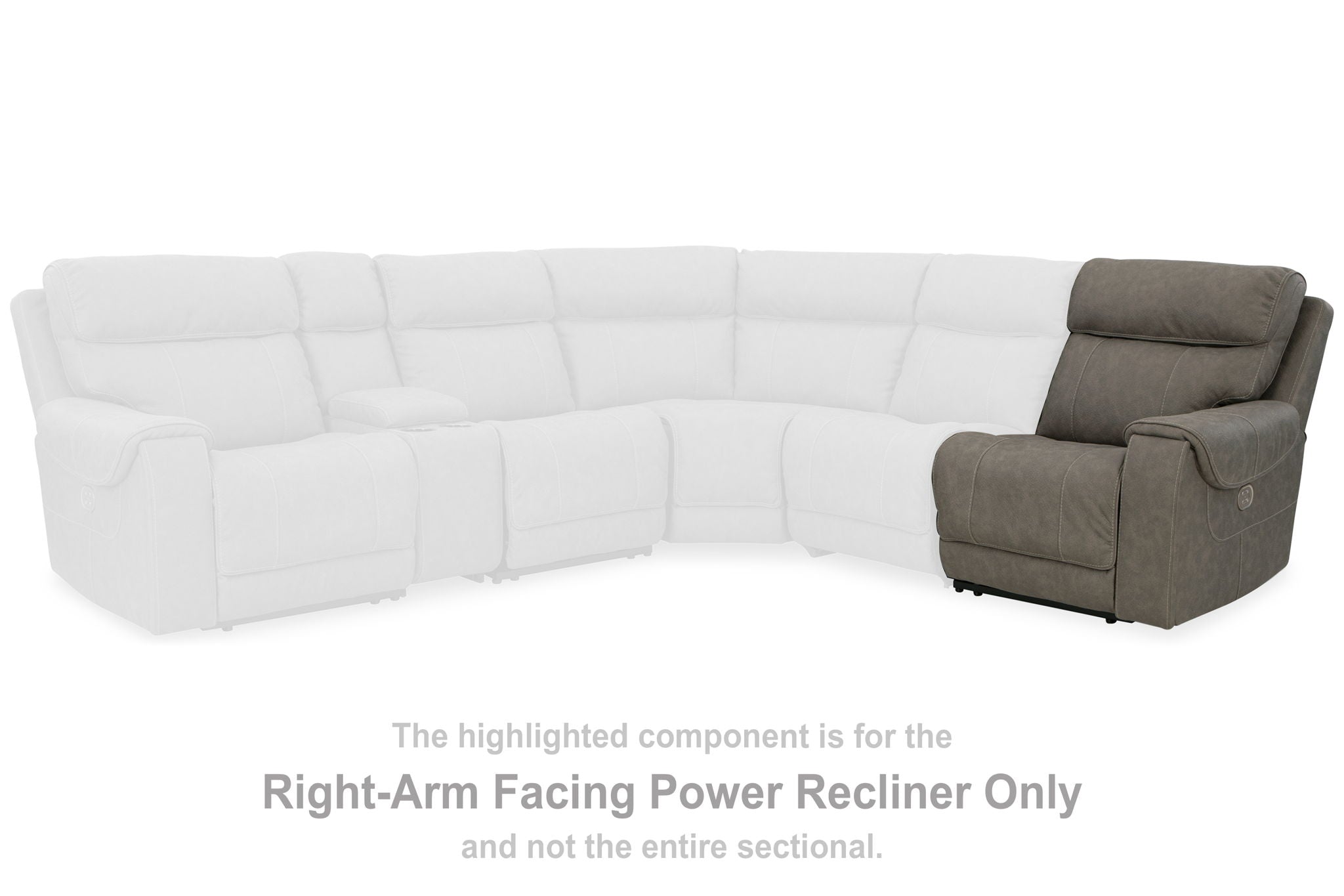 Starbot - Fossil - Raf Zero Wall Power Recliner - Urban Living Furniture (Los Angeles, CA)