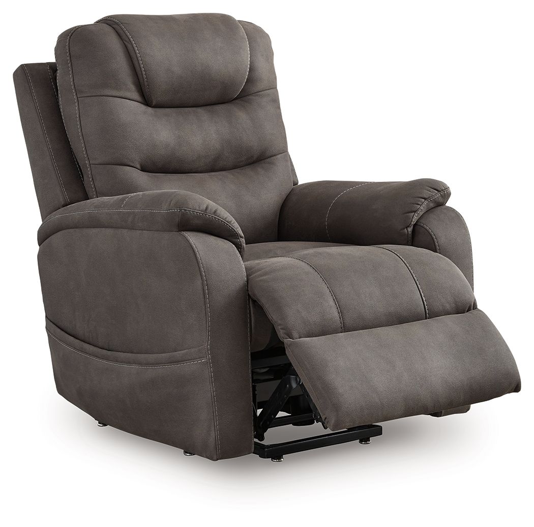 Snowfield - Gunmetal - Power Lift Recliner - Urban Living Furniture (Los Angeles, CA)