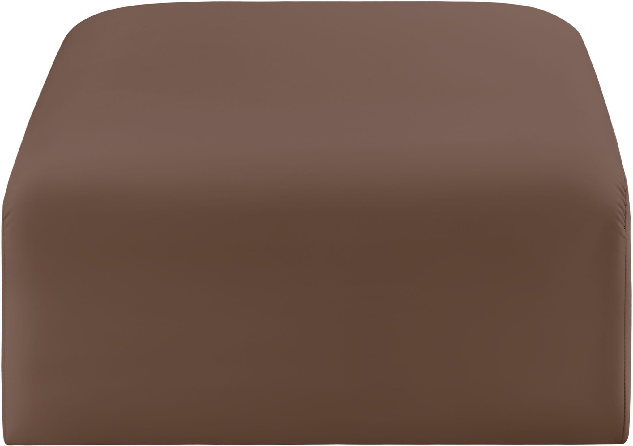 Arc - Faux Leather Ottoman - Urban Living Furniture (Los Angeles, CA)