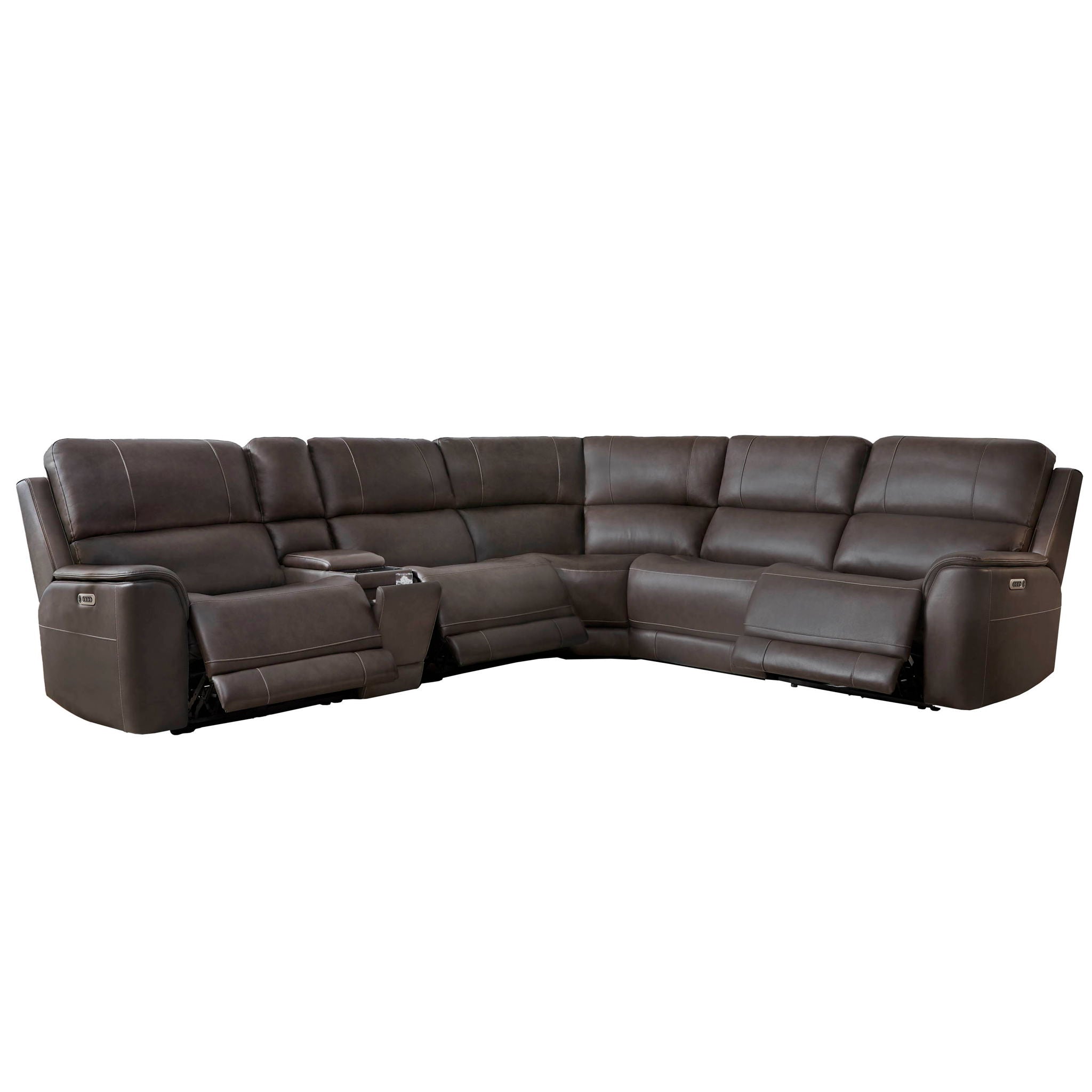 Easton - Power Reclining Sectional With Power Adjustable Headrests - Urban Living Furniture (Los Angeles, CA)