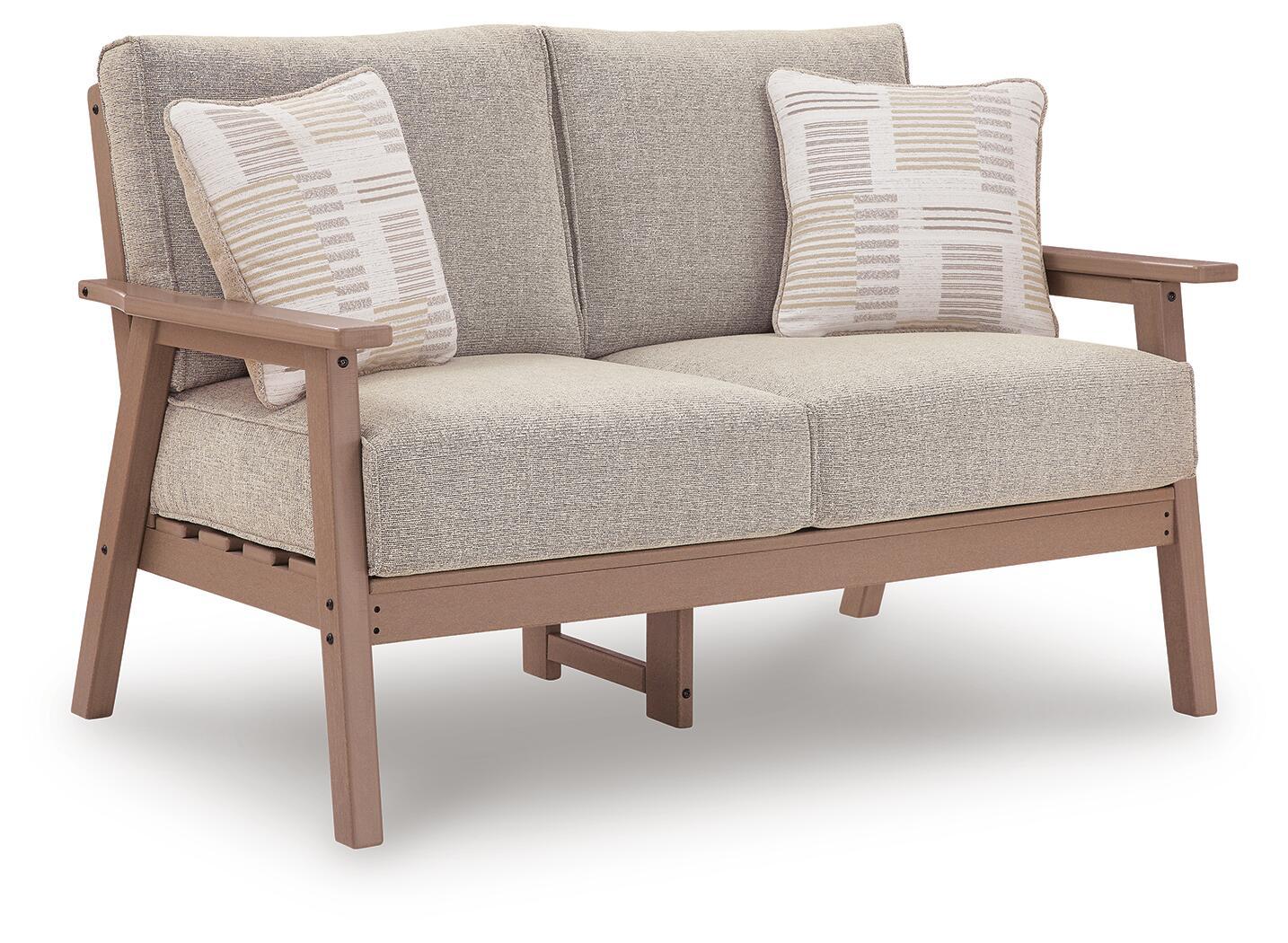 Grover Beach - Loveseat With Cushion - Driftwood - Urban Living Furniture (Los Angeles, CA)