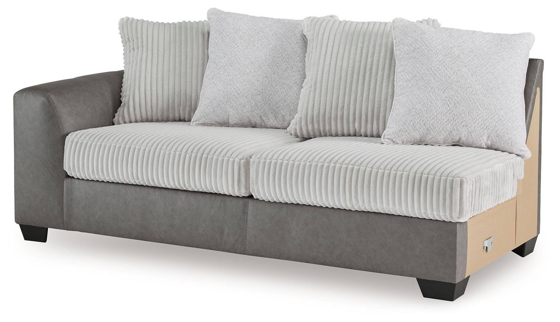 Clairette Court - Alloy - Laf Sofa - Urban Living Furniture (Los Angeles, CA)
