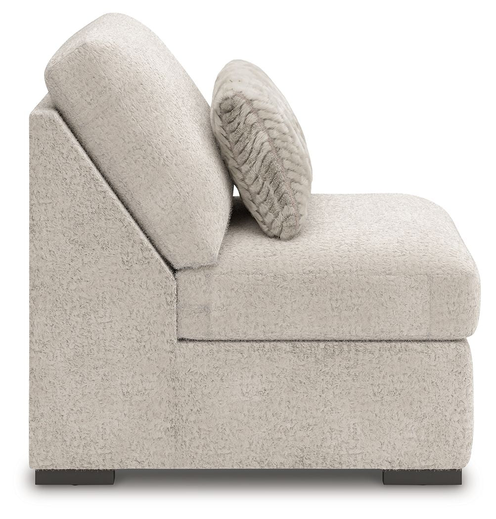 Cuddle Plush - Arctic - Armless Chair - Urban Living Furniture (Los Angeles, CA)