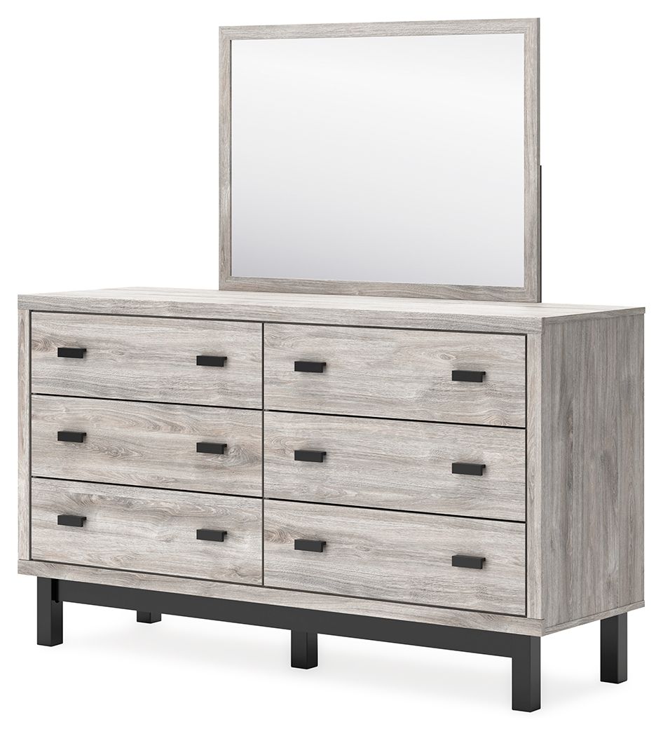 Vessalli - Gray - Dresser And Mirror - Urban Living Furniture (Los Angeles, CA)