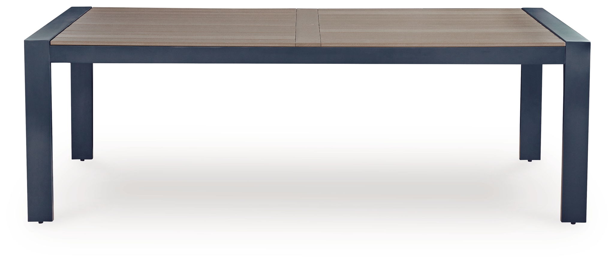East Beach - Rectangular Dining Table With Umbrella Option - Blue - Urban Living Furniture (Los Angeles, CA)