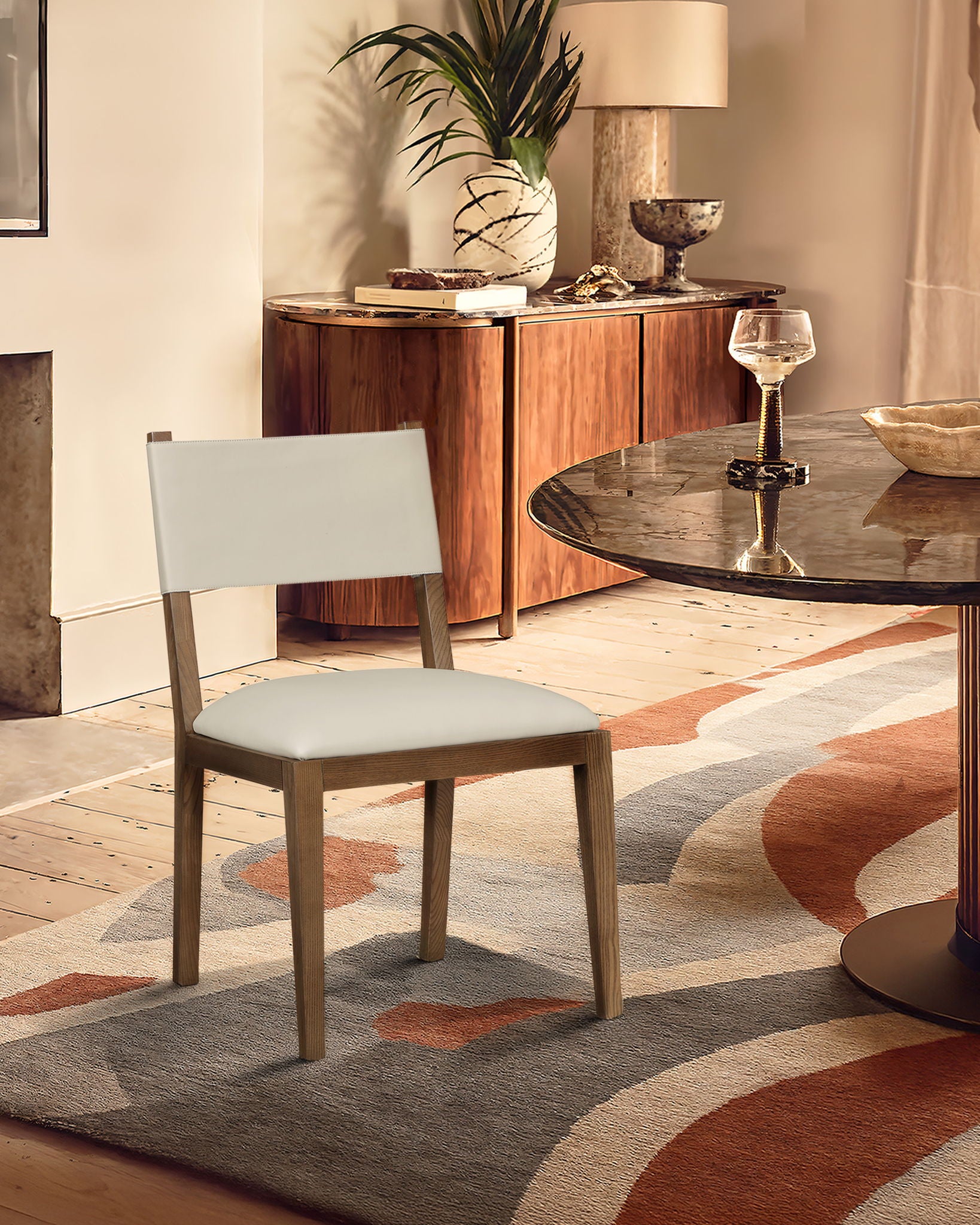 Avon - Vegan Leather Dining Side Chair (Set of 2) - Urban Living Furniture (Los Angeles, CA)