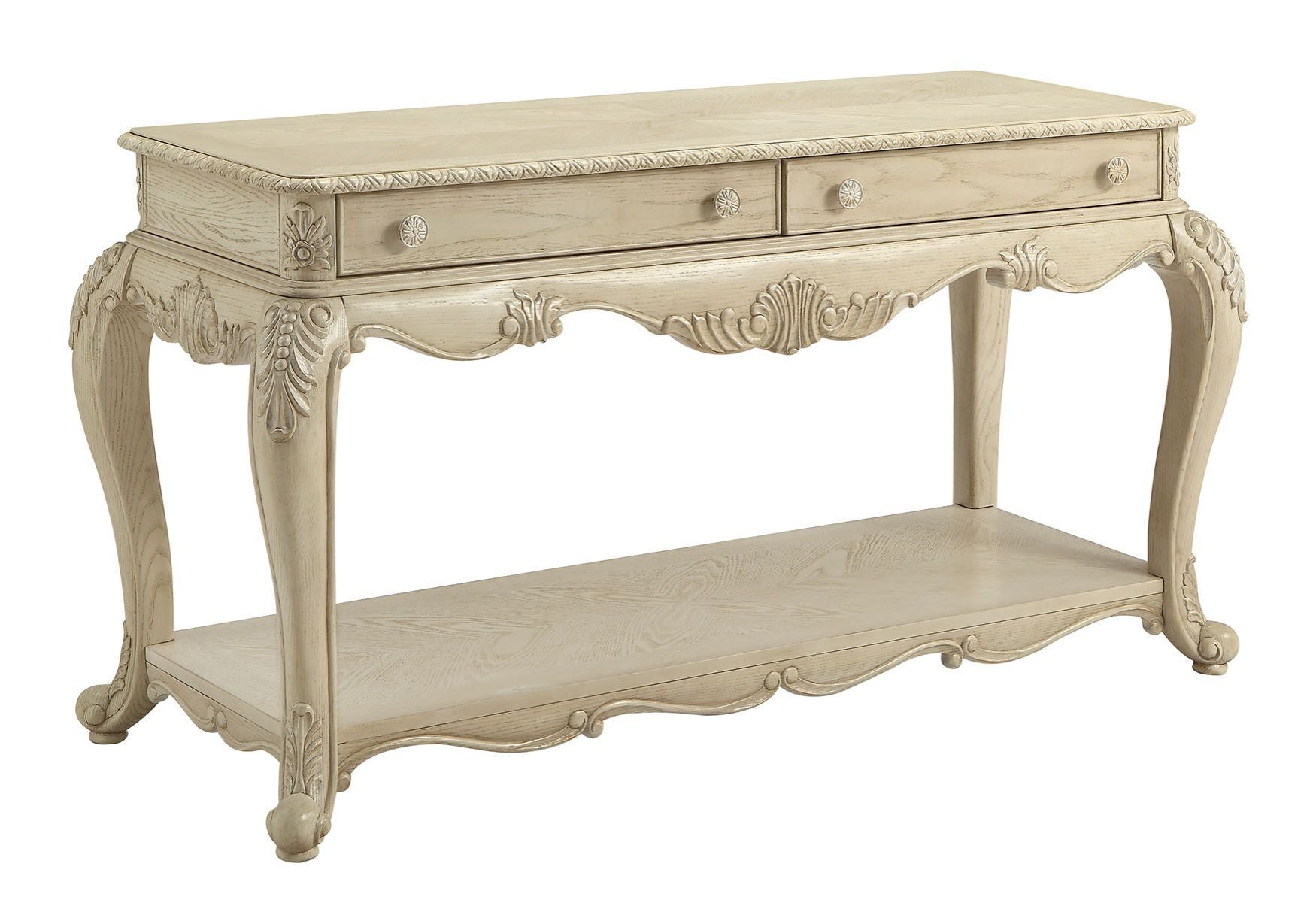 Ragenardus - Sofa Table - Antique White - Urban Living Furniture (Los Angeles, CA)