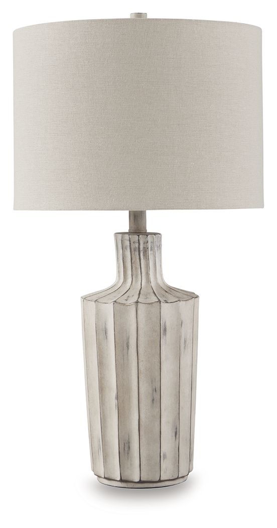 Imre - Distressed Brown - Poly Table Lamp - Urban Living Furniture (Los Angeles, CA)