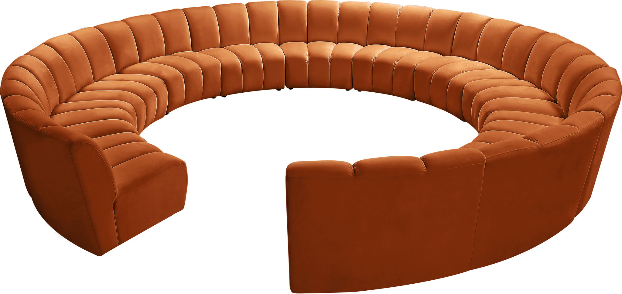 Infinity - 12 Piece Velvet Modular Sectional - Urban Living Furniture (Los Angeles, CA)
