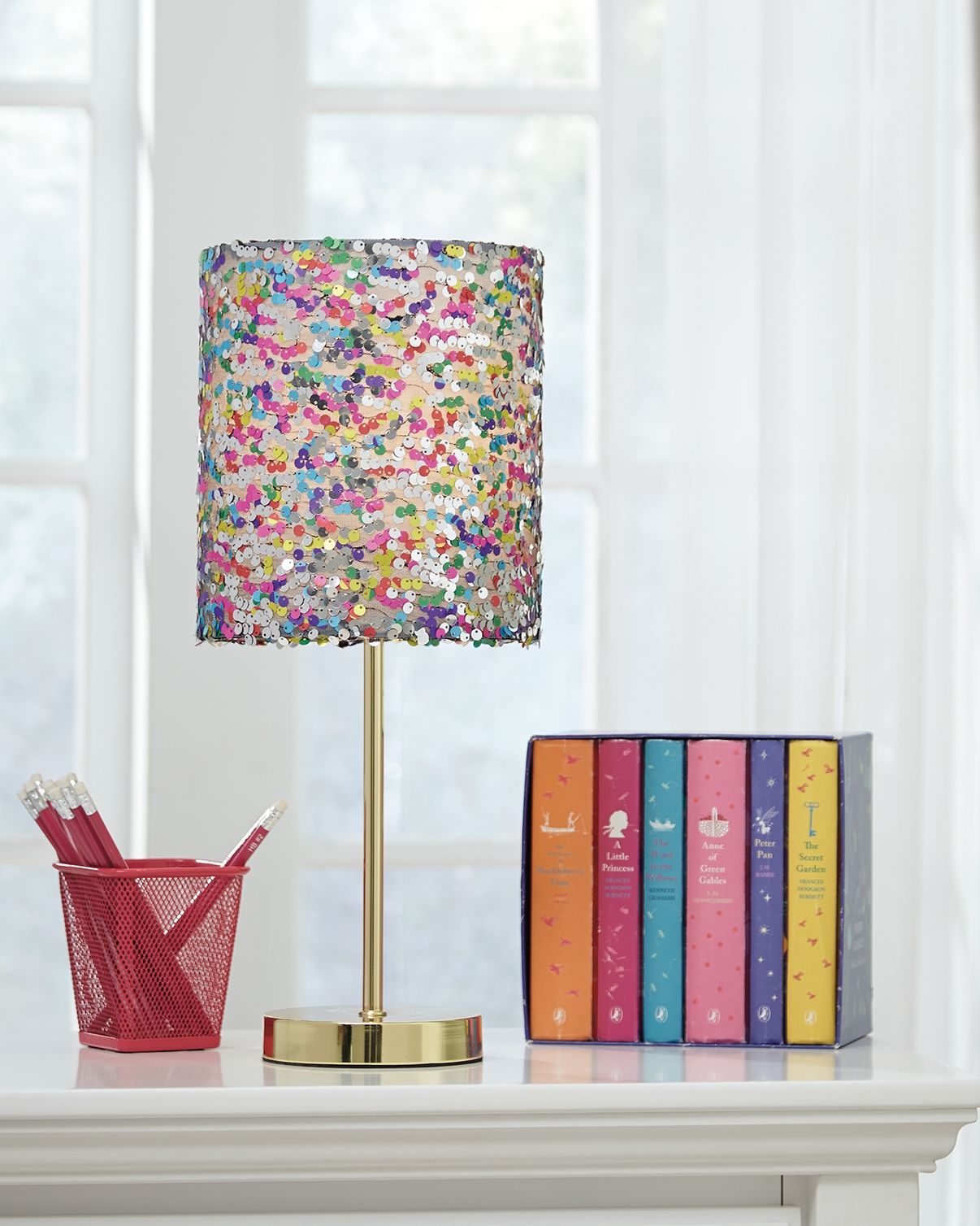 Maddy - Purple - Metal Table Lamp - Urban Living Furniture (Los Angeles, CA)