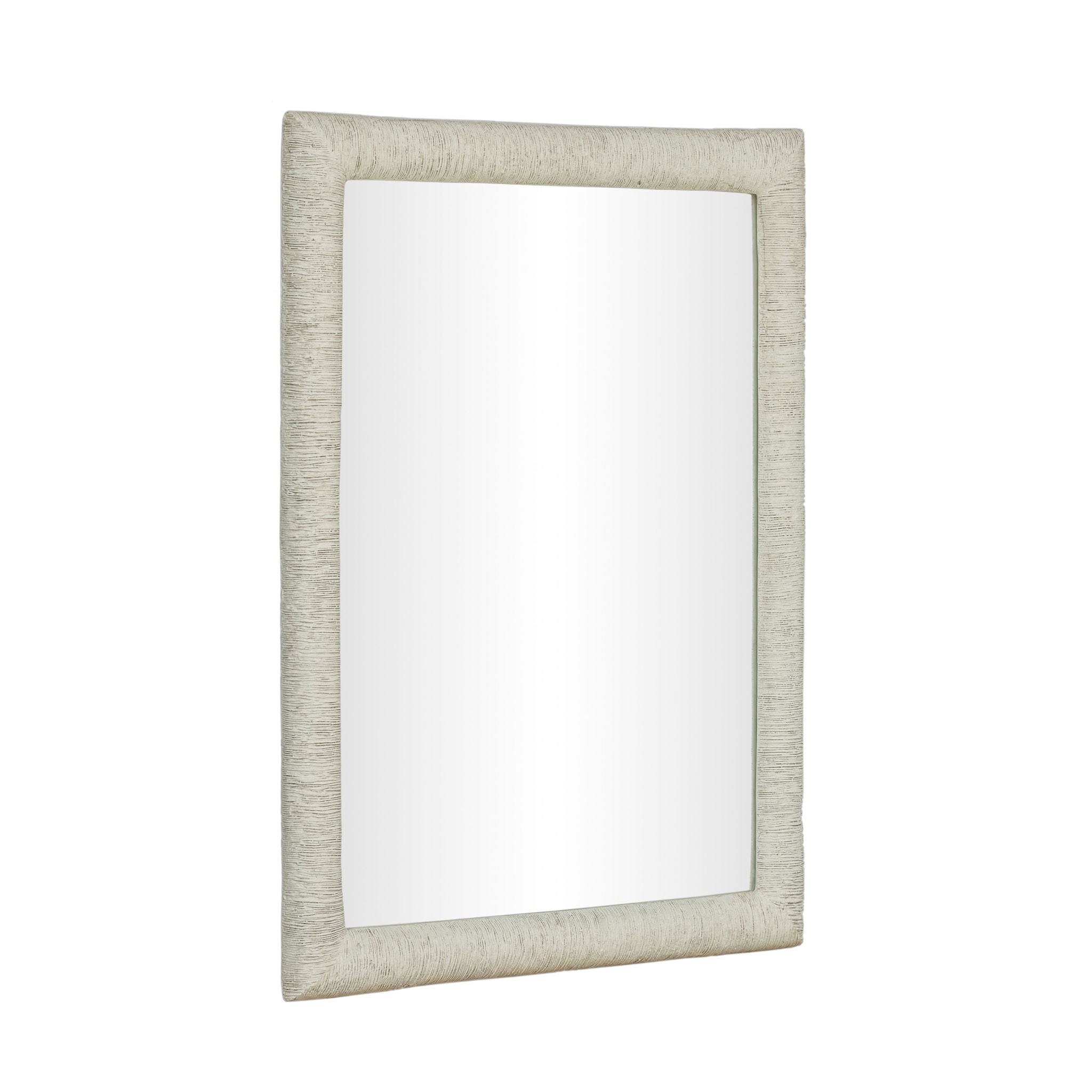 Orpheus - 34" x 47" Ribbed Rectangular Wall Mirror - Faux Stone - Urban Living Furniture (Los Angeles, CA)