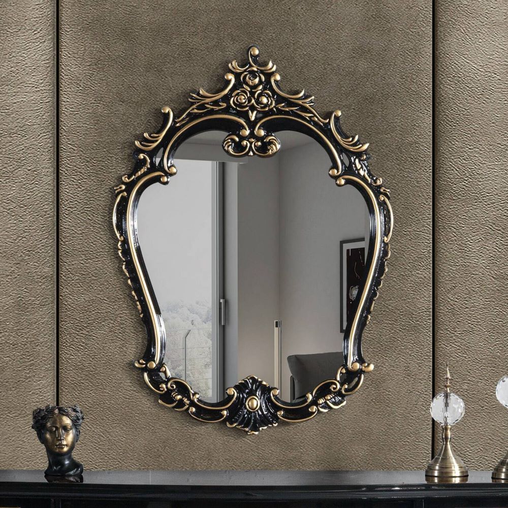 Betria - Mirror - Gold & Black - Urban Living Furniture (Los Angeles, CA)
