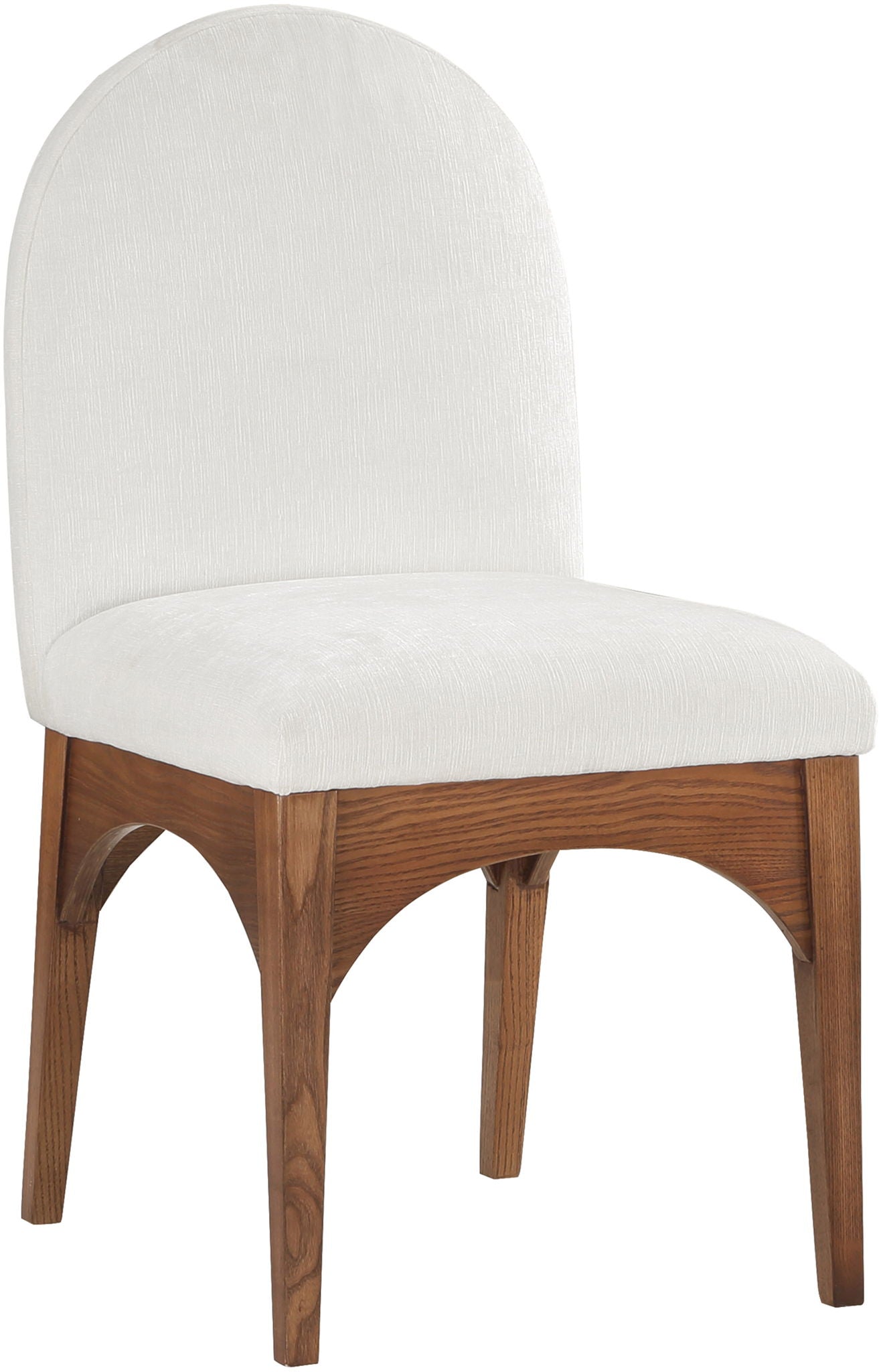 Waldorf - Chenille Dining Side Chair With Brown Legs - Urban Living Furniture (Los Angeles, CA)