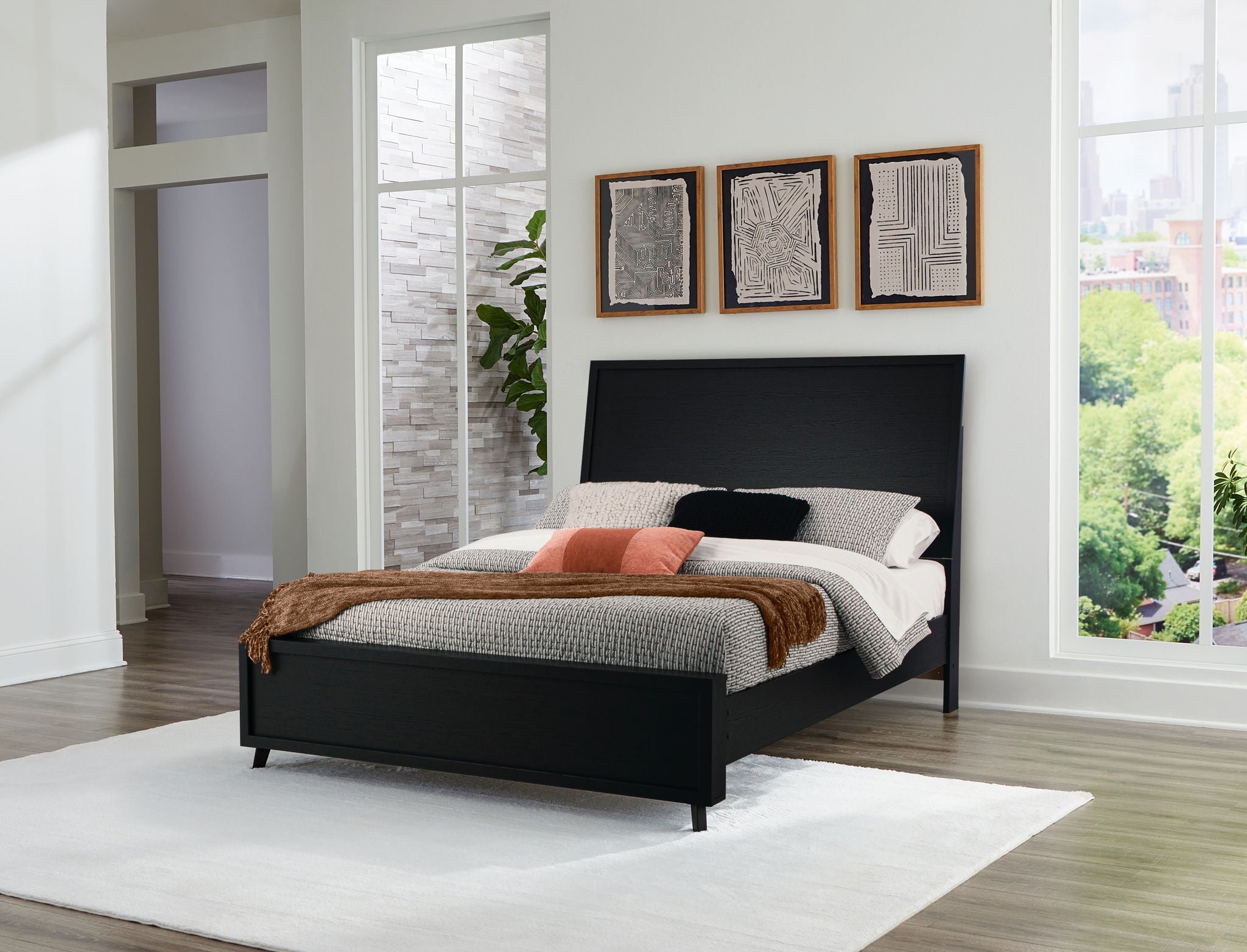 Danziar - Panel Bed - Urban Living Furniture (Los Angeles, CA)